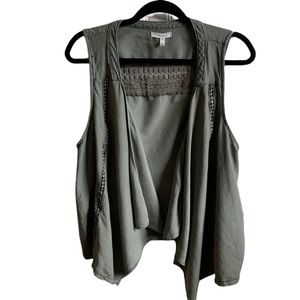 MAURICES OPEN FRONT VEST